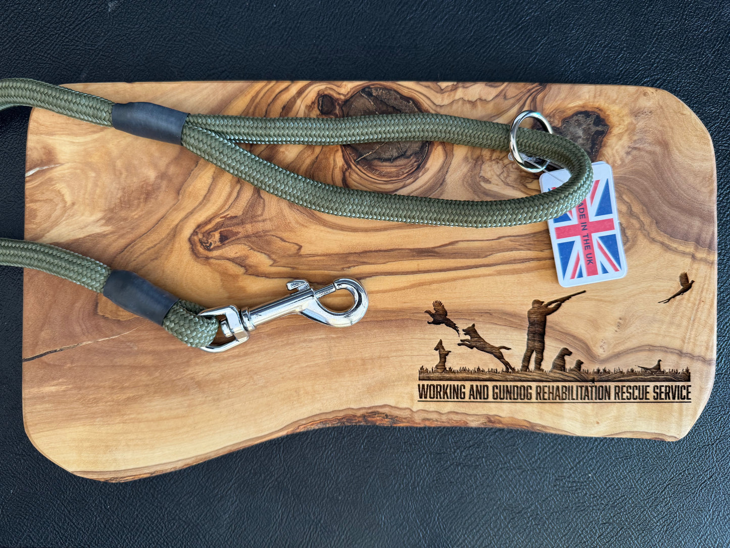 Braided clip lead (0.95m)