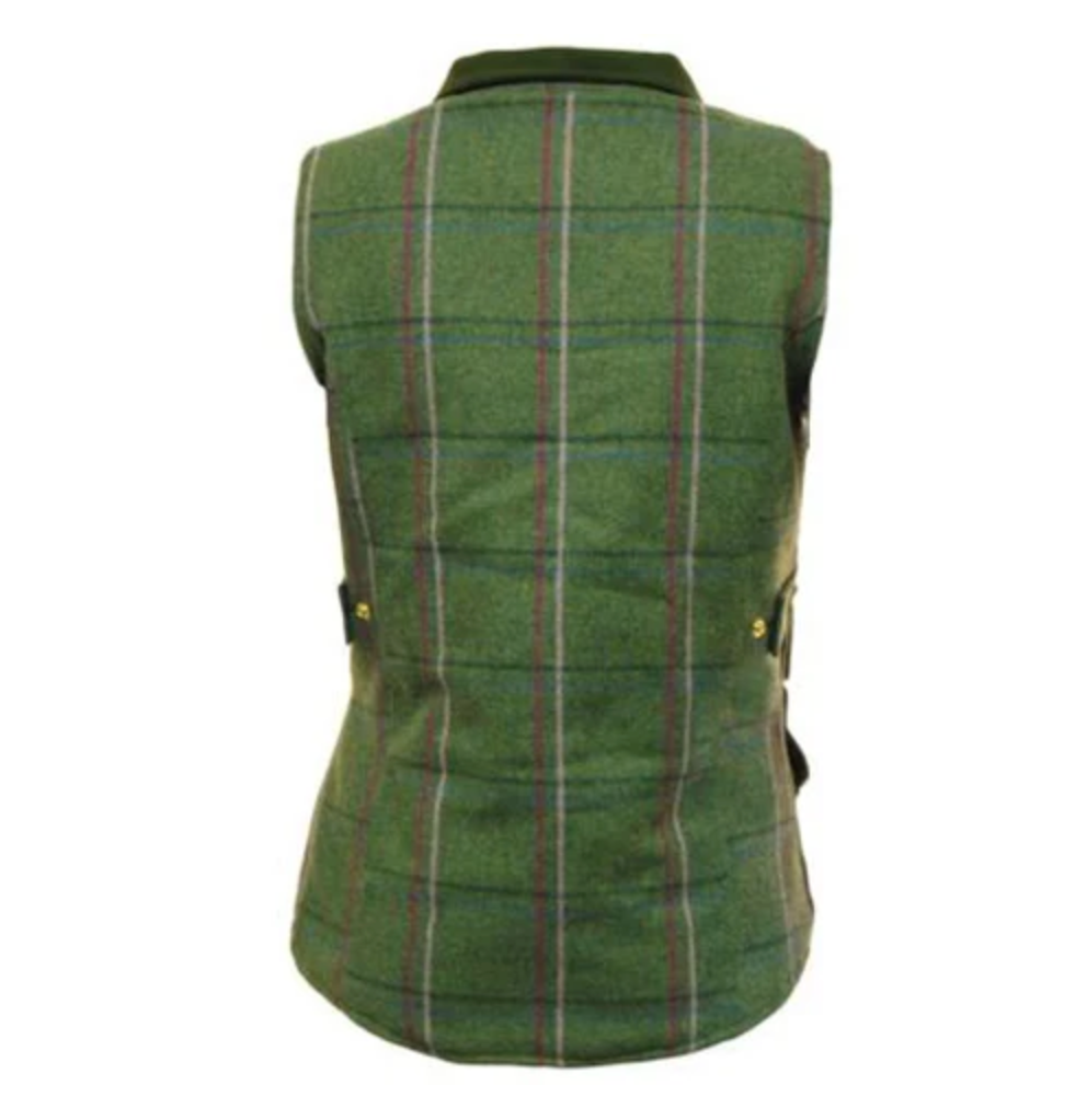 Ladies Game Ruby/Abby Tweed Gilet