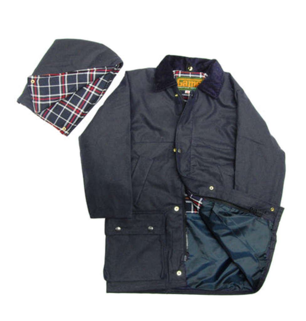 Game Childrens Quilted Wax Jacket