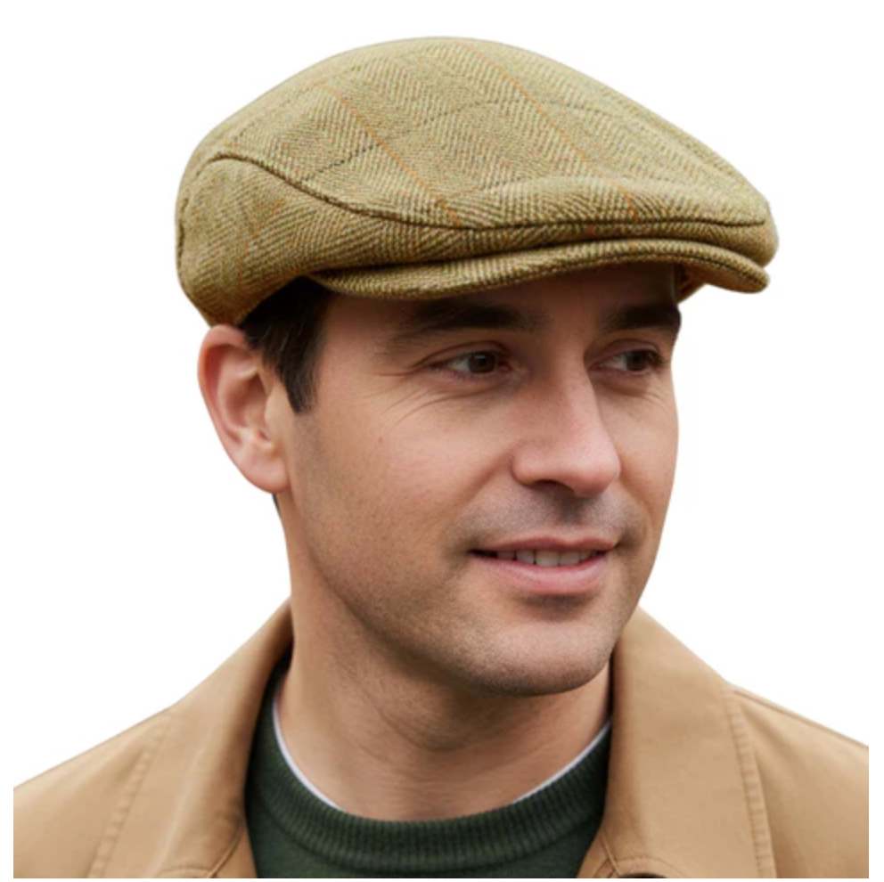 Game Tweed Flat Cap