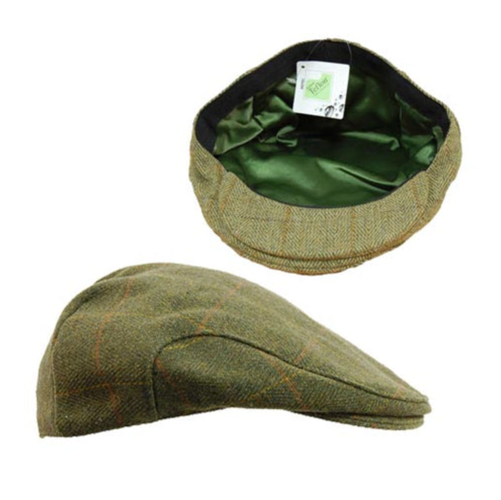 Childrens Tweed Flat Cap