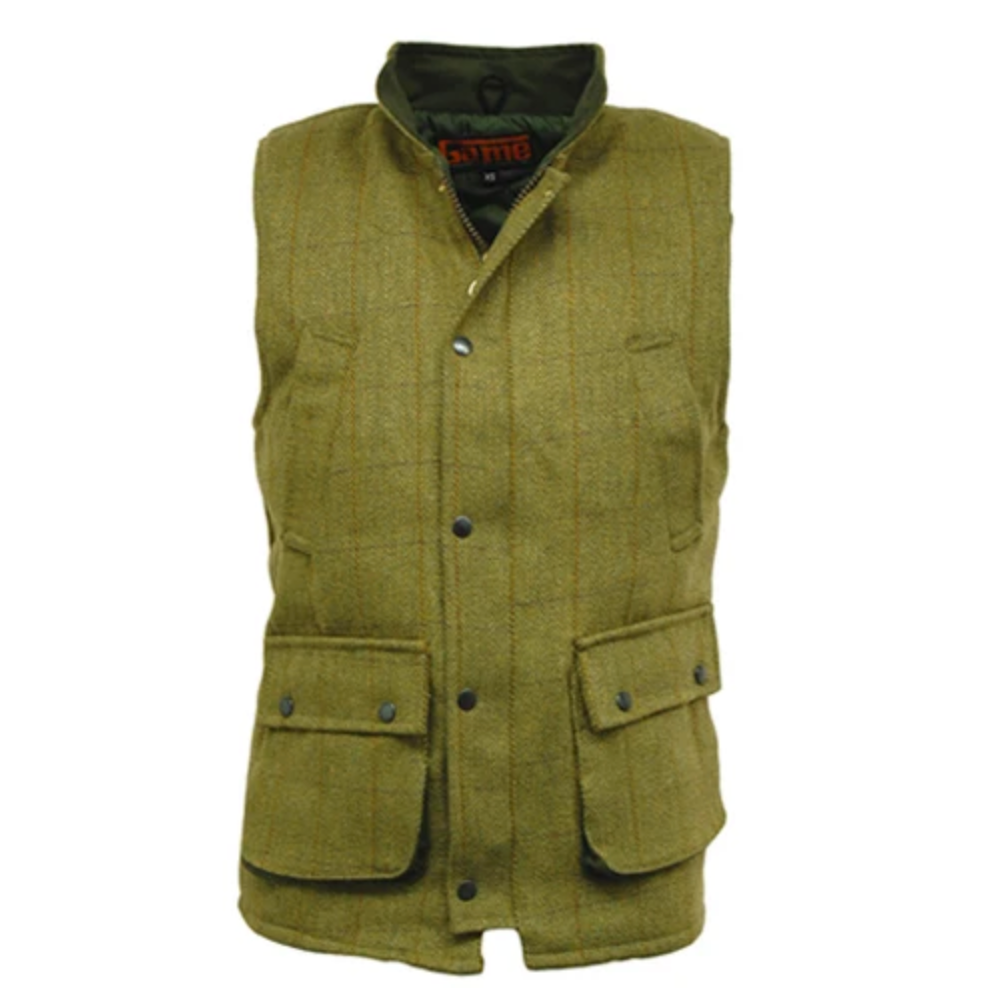 Men's Game Tweed Gilet