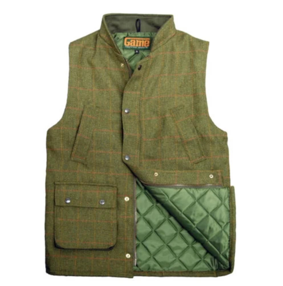Men's Game Tweed Gilet