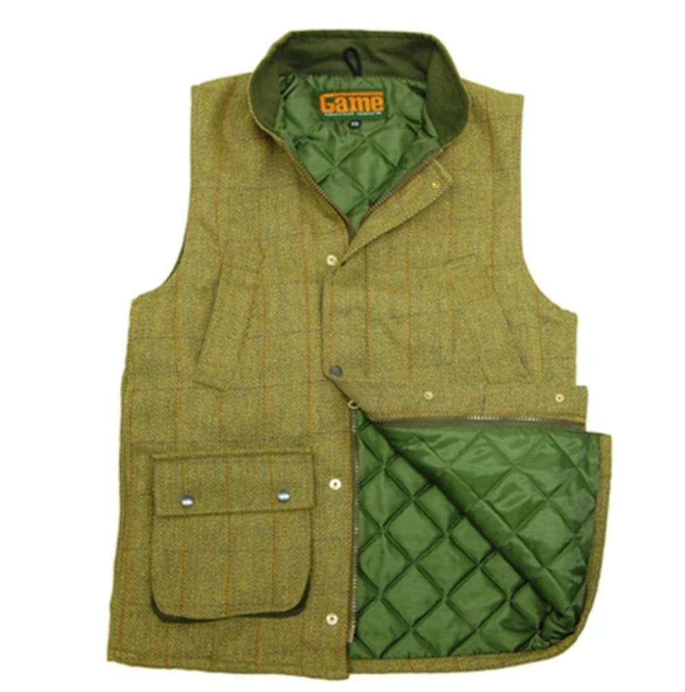 Men's Game Tweed Gilet