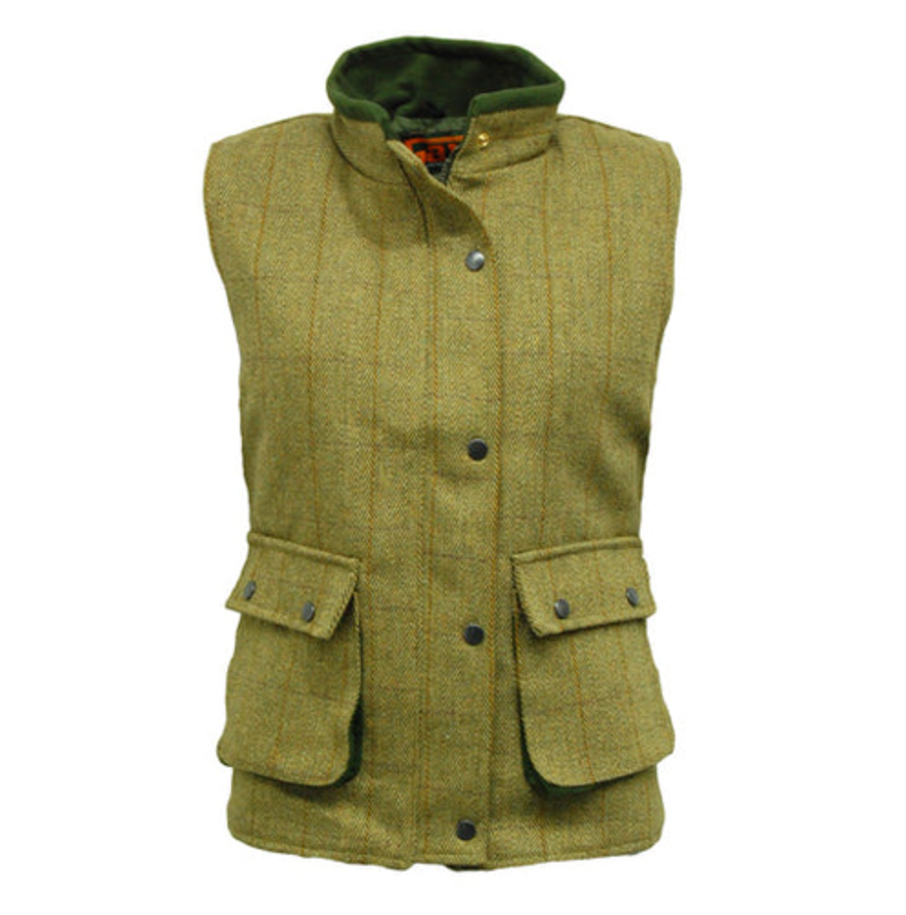 Ladies Game Tweed Gilet