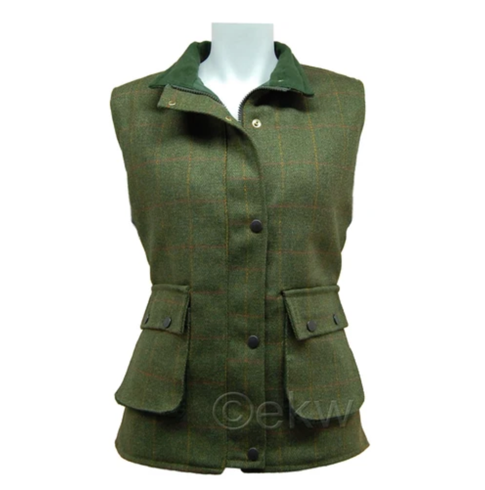 Ladies Game Tweed Gilet
