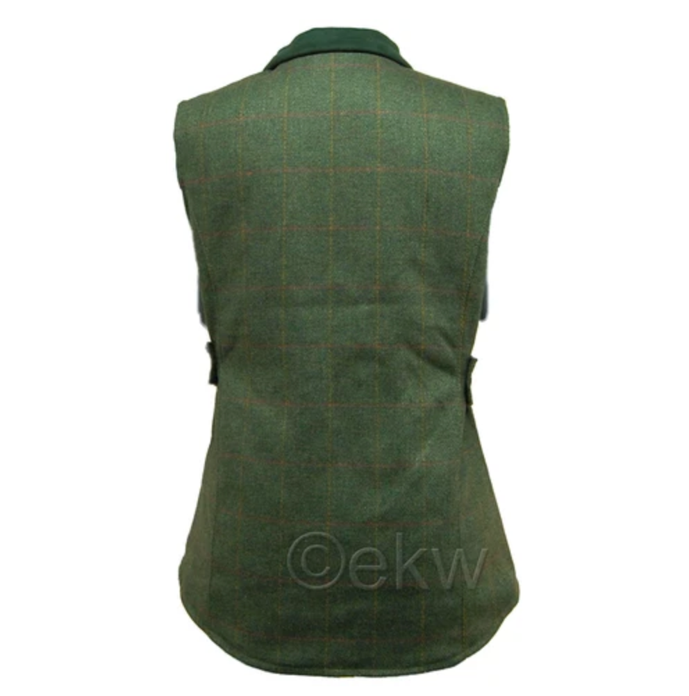 Ladies Game Tweed Gilet
