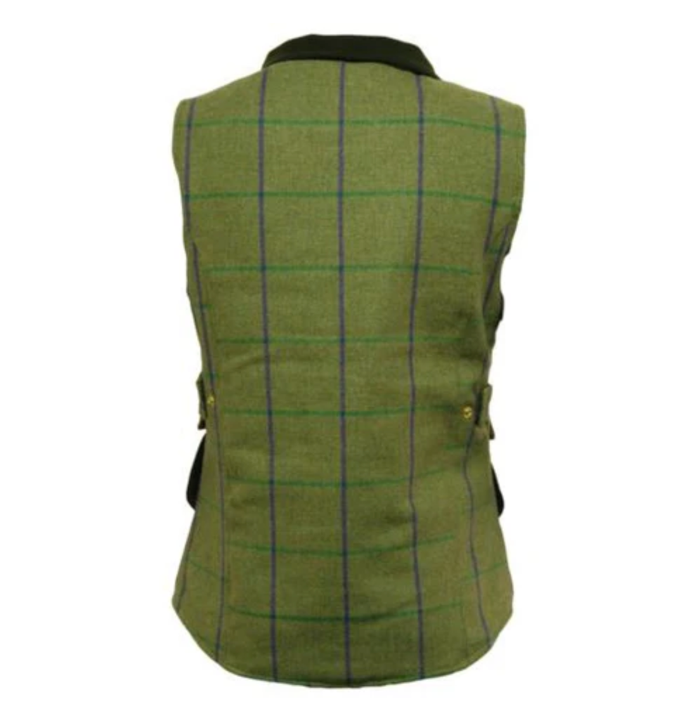 Ladies Game Ruby/Abby Tweed Gilet
