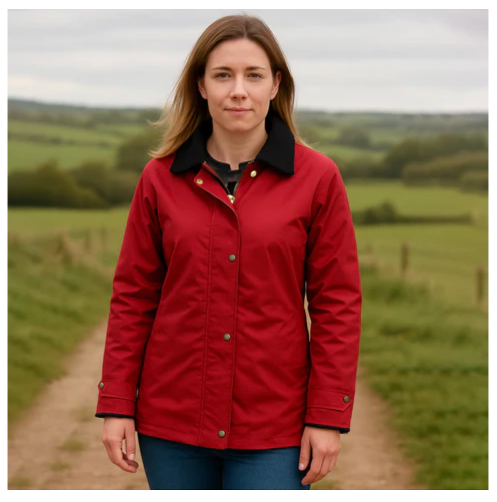Ladies Game Fitted Antique Wax Jacket