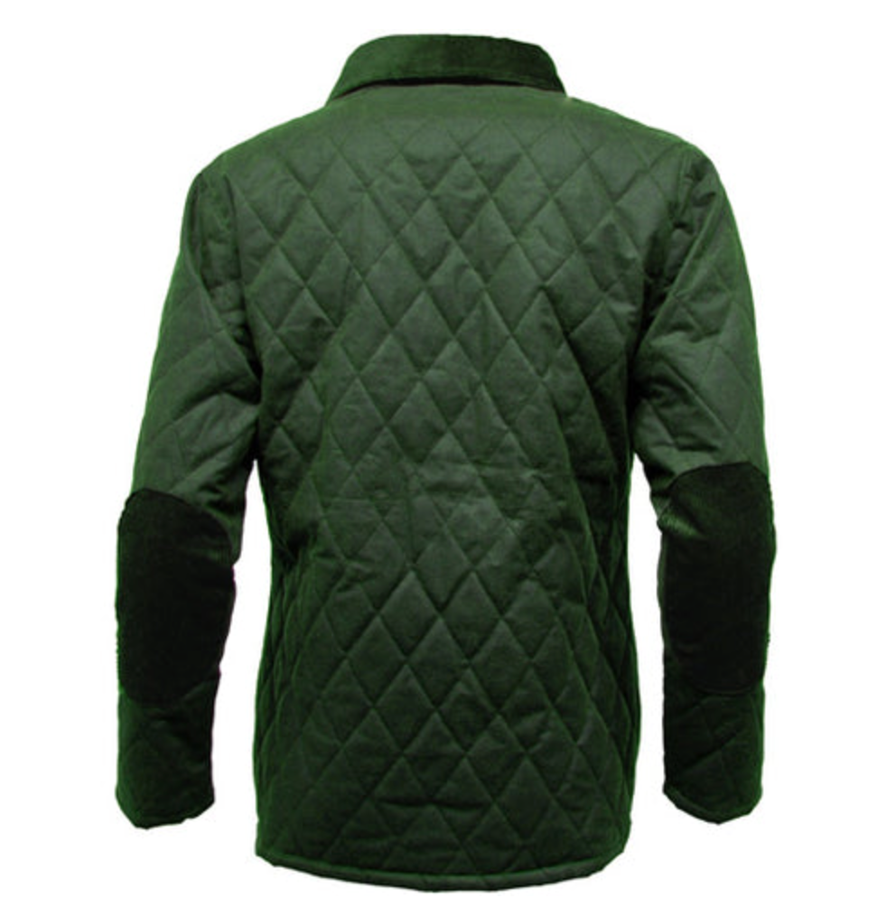 Game Zara Quilted Wax Jacket