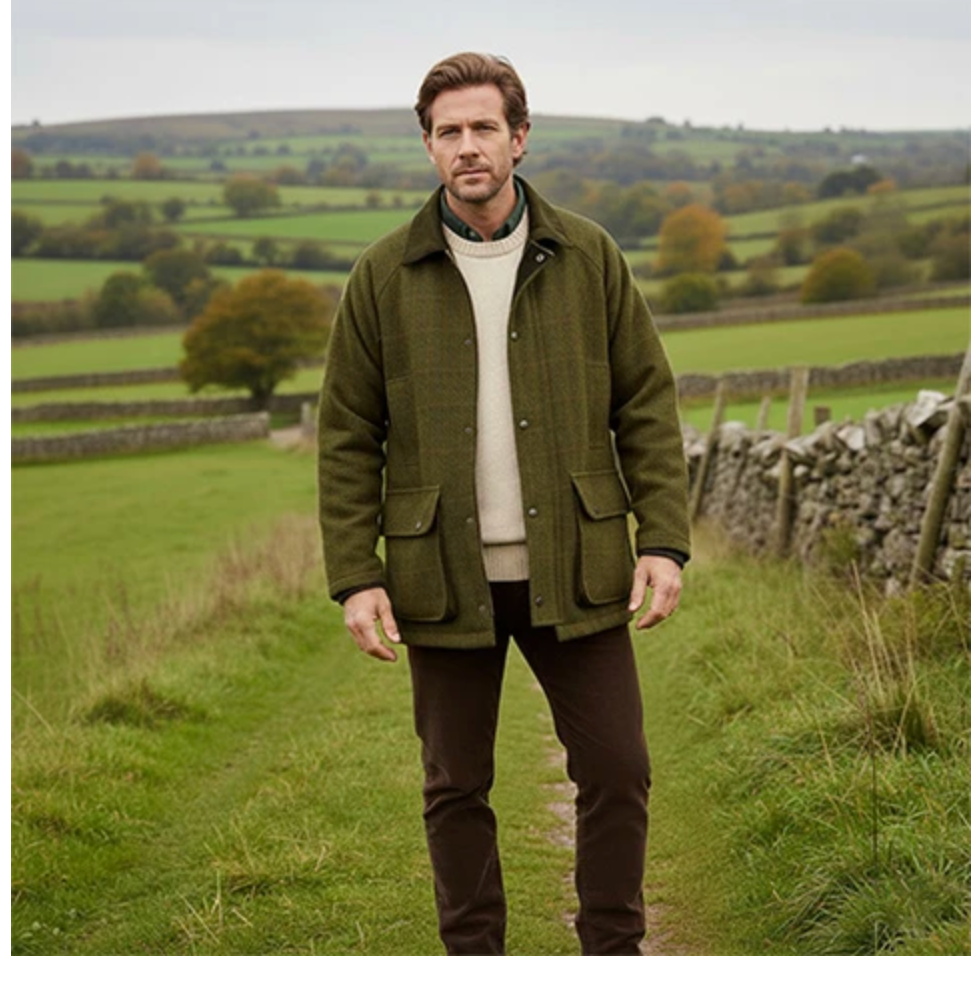 Men's Game Ascot Tweed Jacket