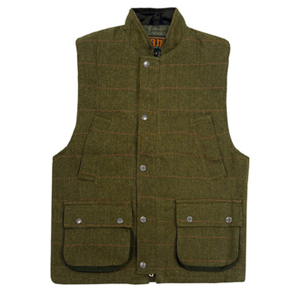 Men's Game Ascot Tweed Gilet