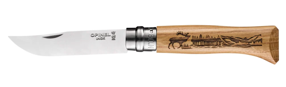 Opinel N°08 Animalia Knife