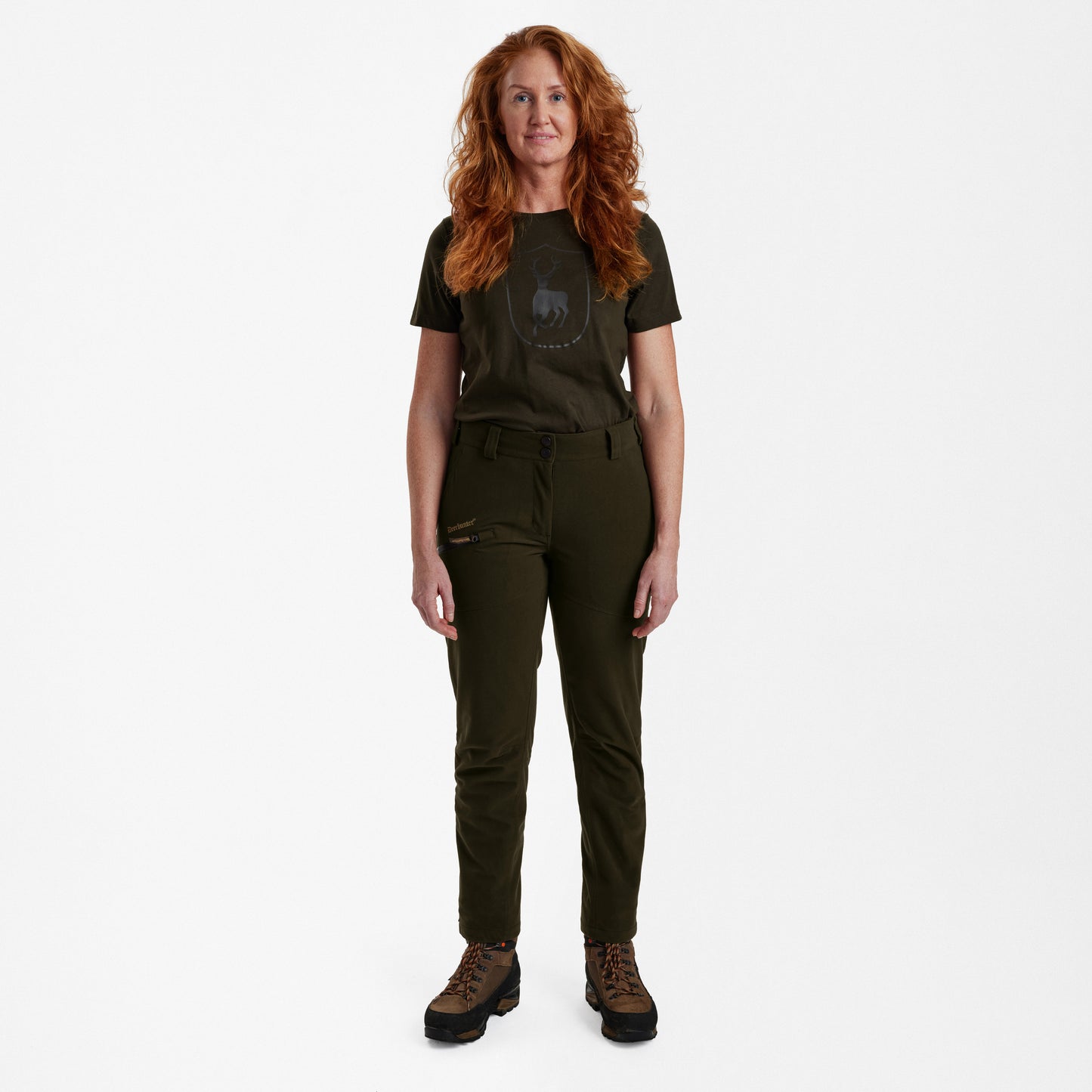 Deerhunter Lady Gabby Boot Trousers - Peat