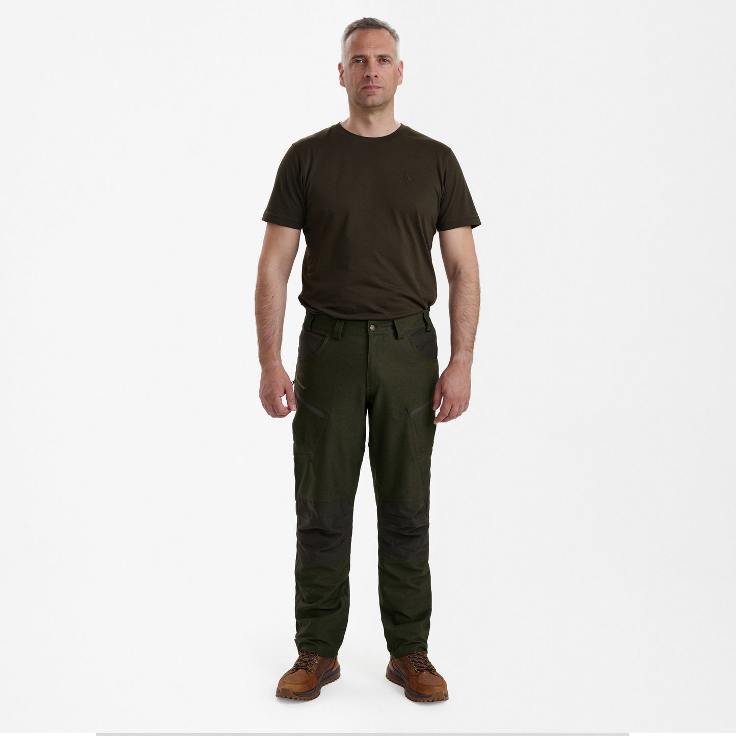 Deerhunter Chasse Trousers - Olive Night Melange