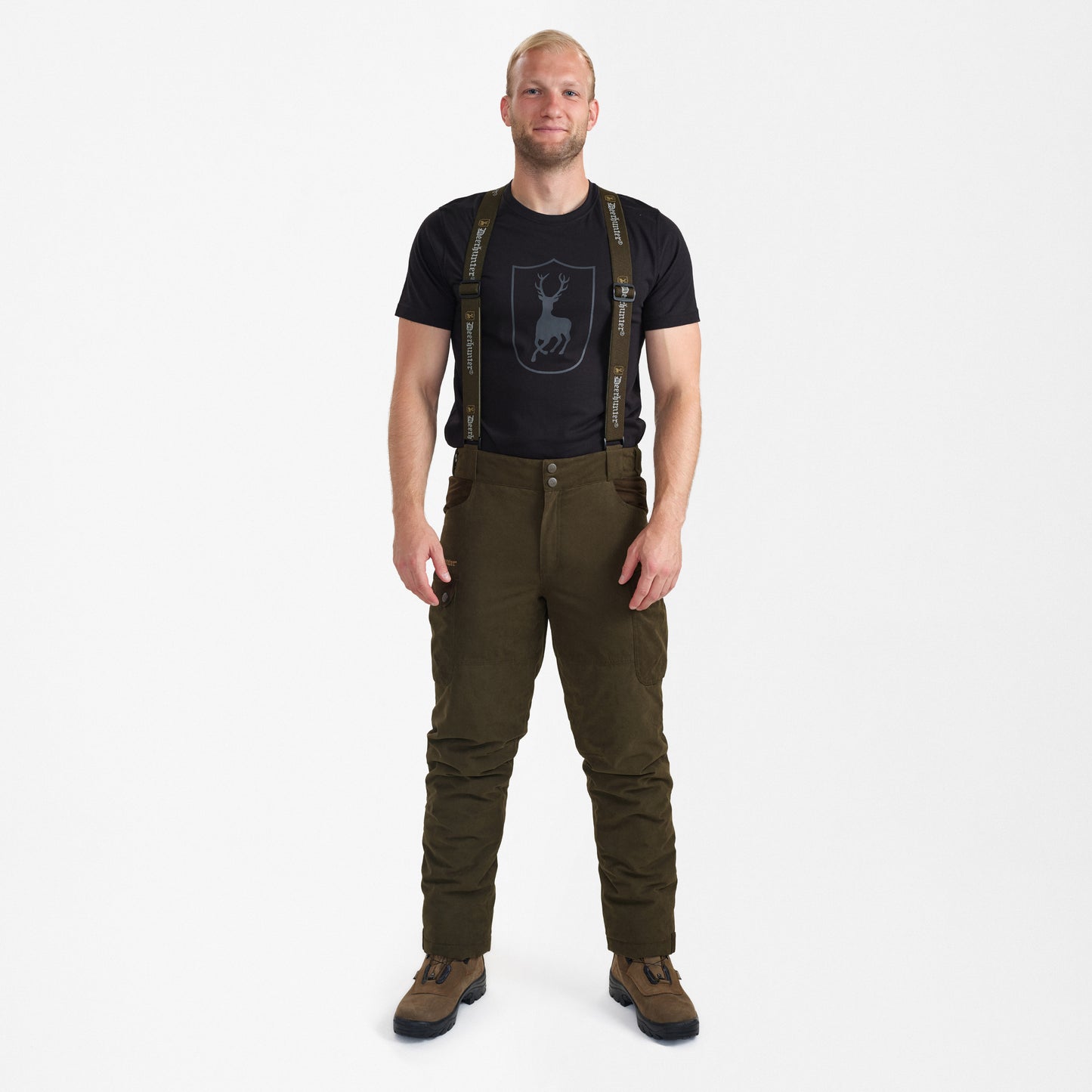 Deerhunter Eagle Winter Trousers - Tarmac Green