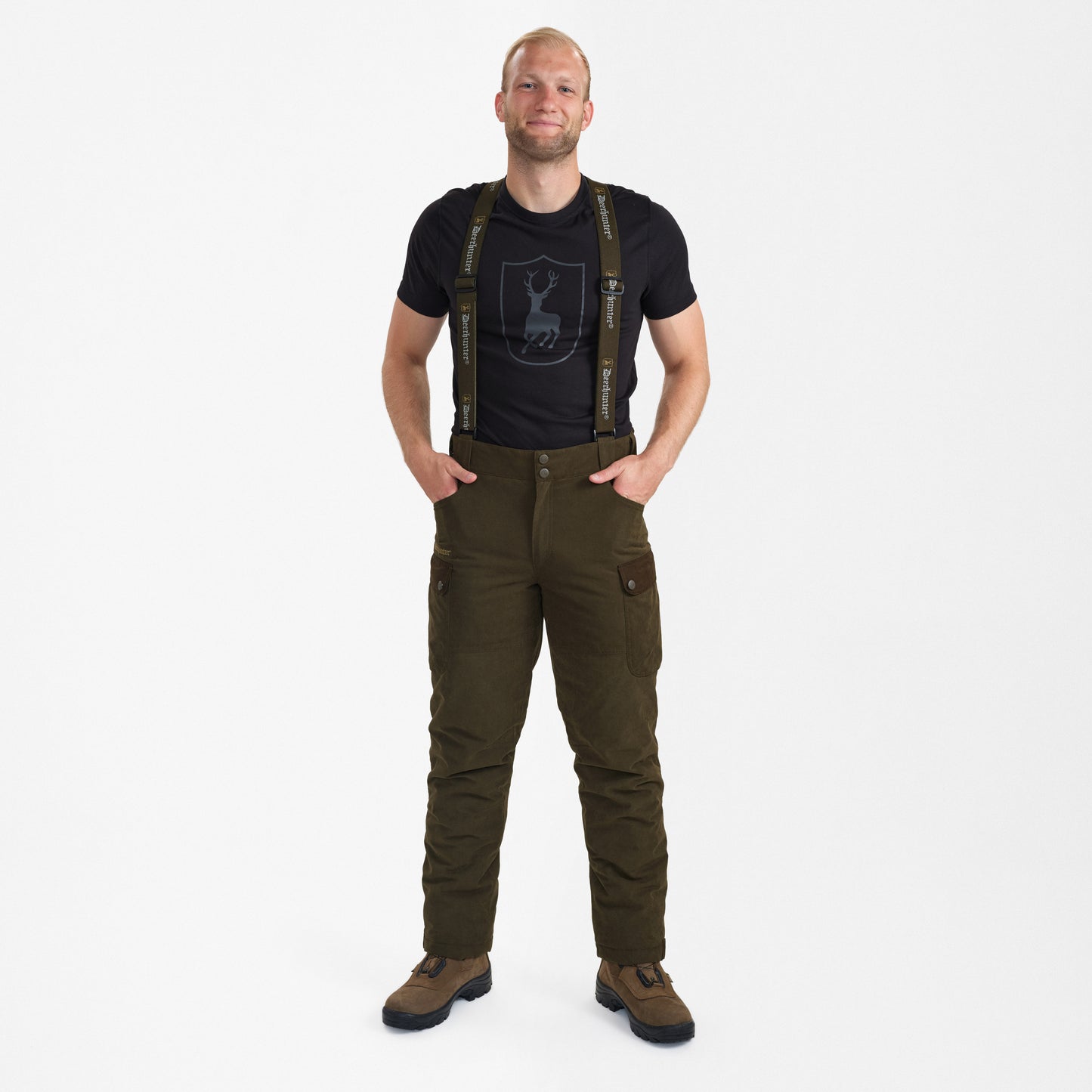 Deerhunter Eagle Winter Trousers - Tarmac Green