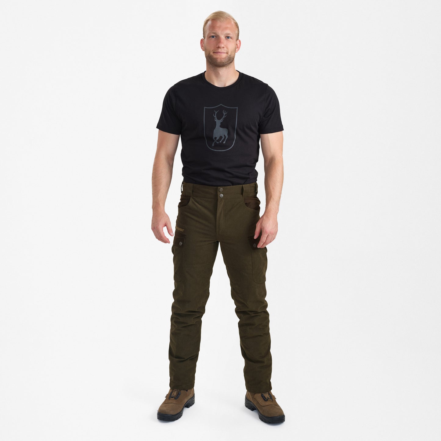 Deerhunter Eagle Trousers - Tarmac Green