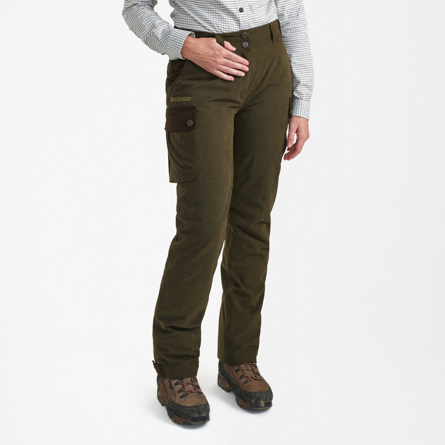 Deerhunter Ladies Lady Eagle Trousers - Tarmac Green