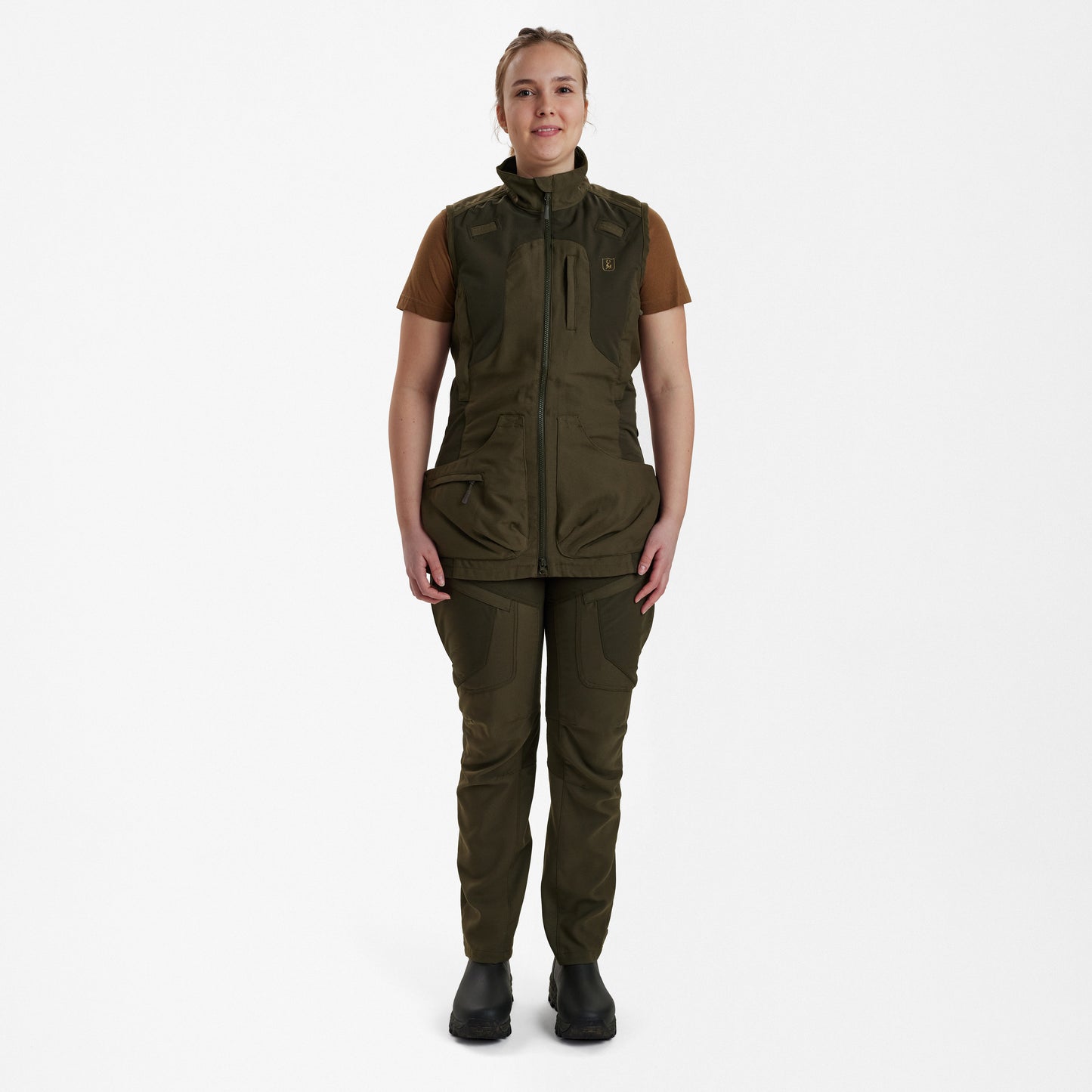 Deerhunter Ladies Lady Ann Extreme Waistcoat - Palm Green