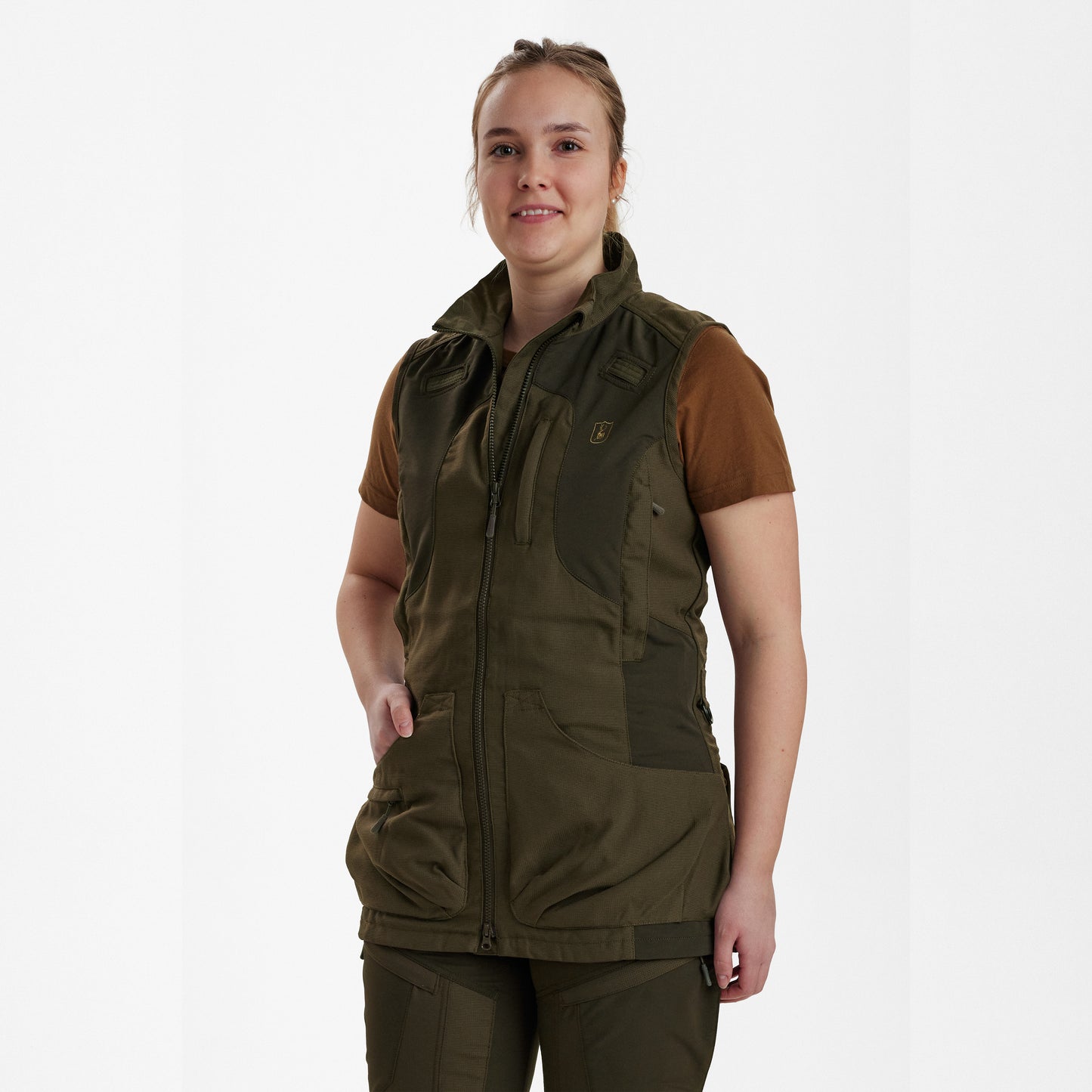 Deerhunter Ladies Lady Ann Extreme Waistcoat - Palm Green