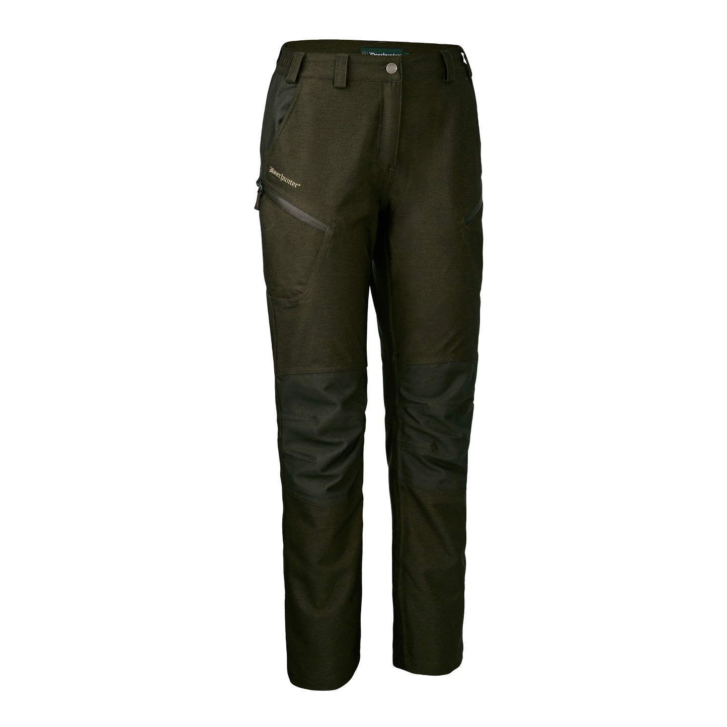 Deerhunter Ladies Chasse Trousers - Olive Night Melange