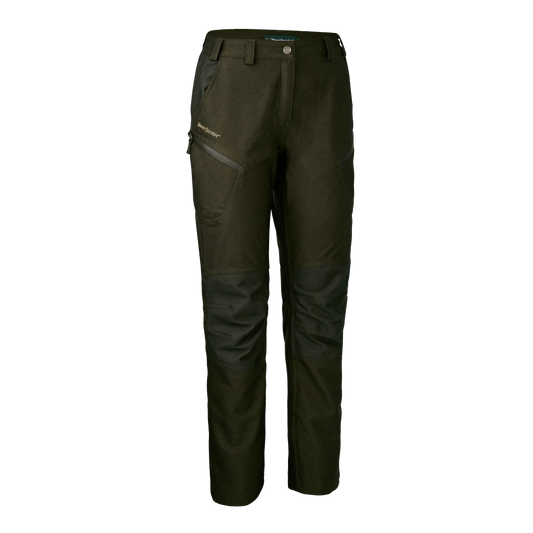 Deerhunter Ladies Chasse Trousers - Olive Night Melange