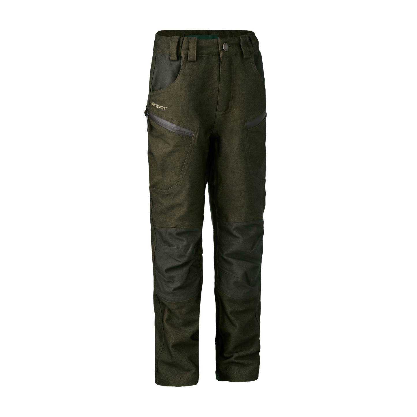 Deerhunter Youth Chasse Trousers - Olive Night Melange