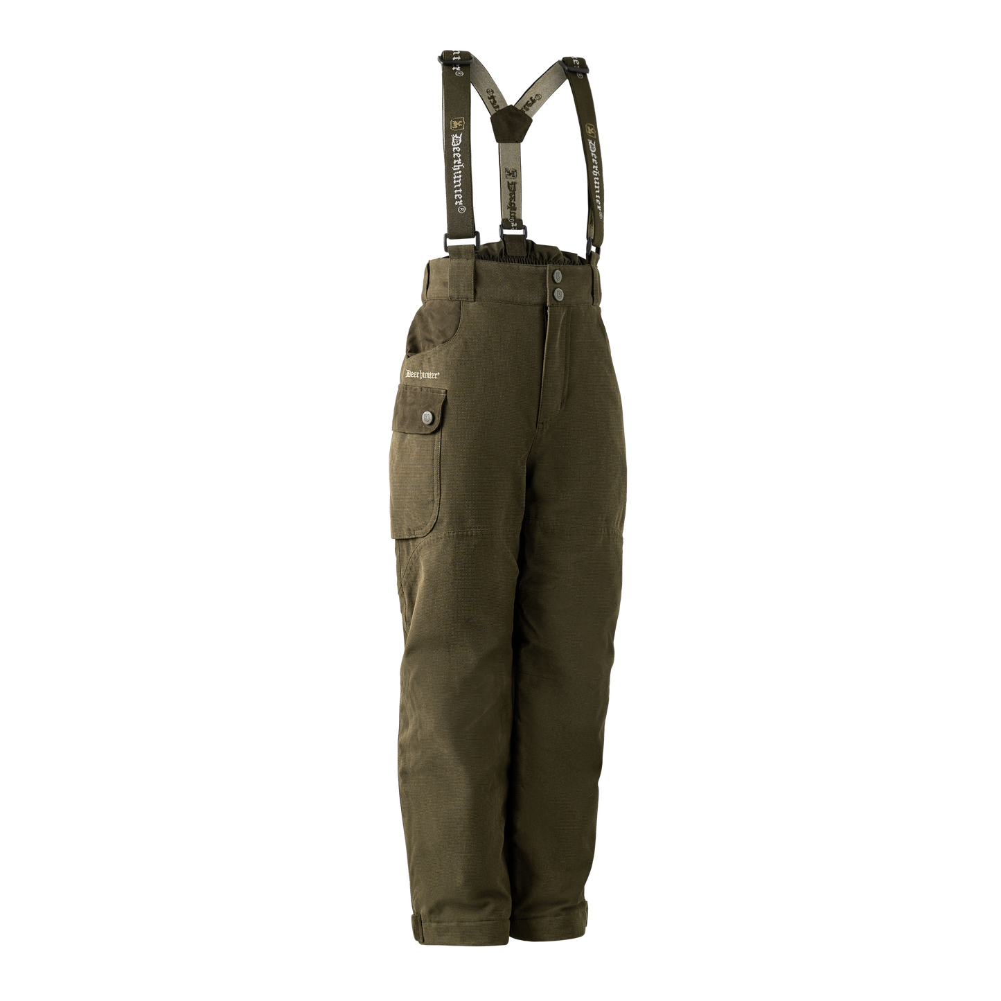 Deerhunter Youth Eagle Winter Trousers - Tarmac Green
