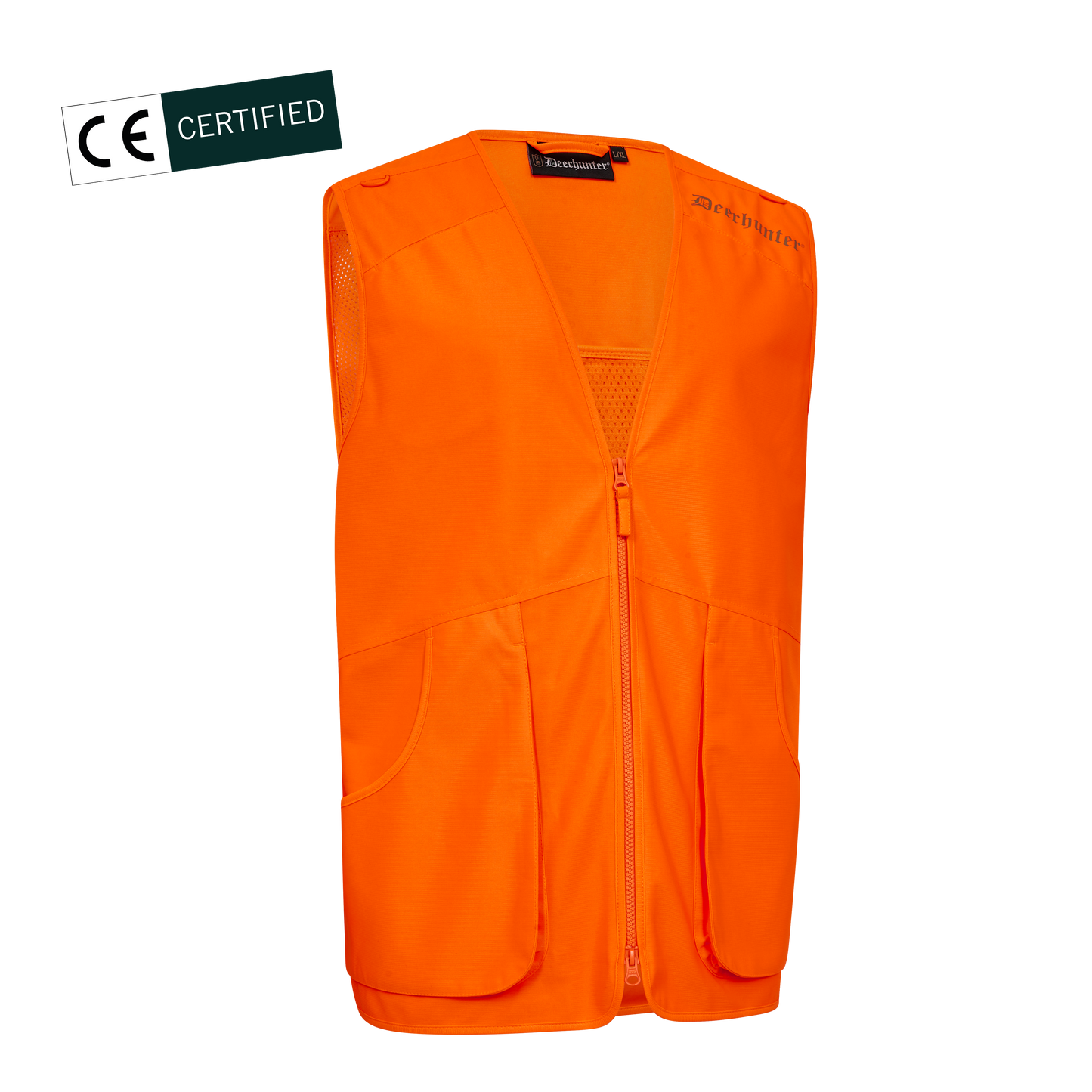Deerhunter Hunting Mesh Safety Waistcoat - Safety Orange